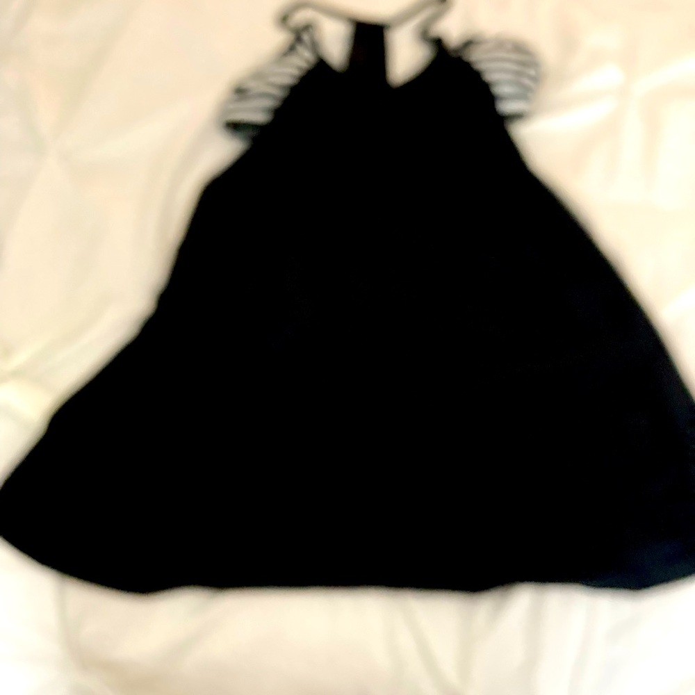 Swim dress with bikini top